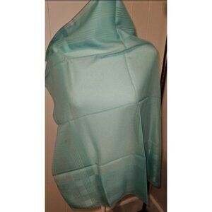 * SILKEN Aqua Blue Square Scarf 52 x 52